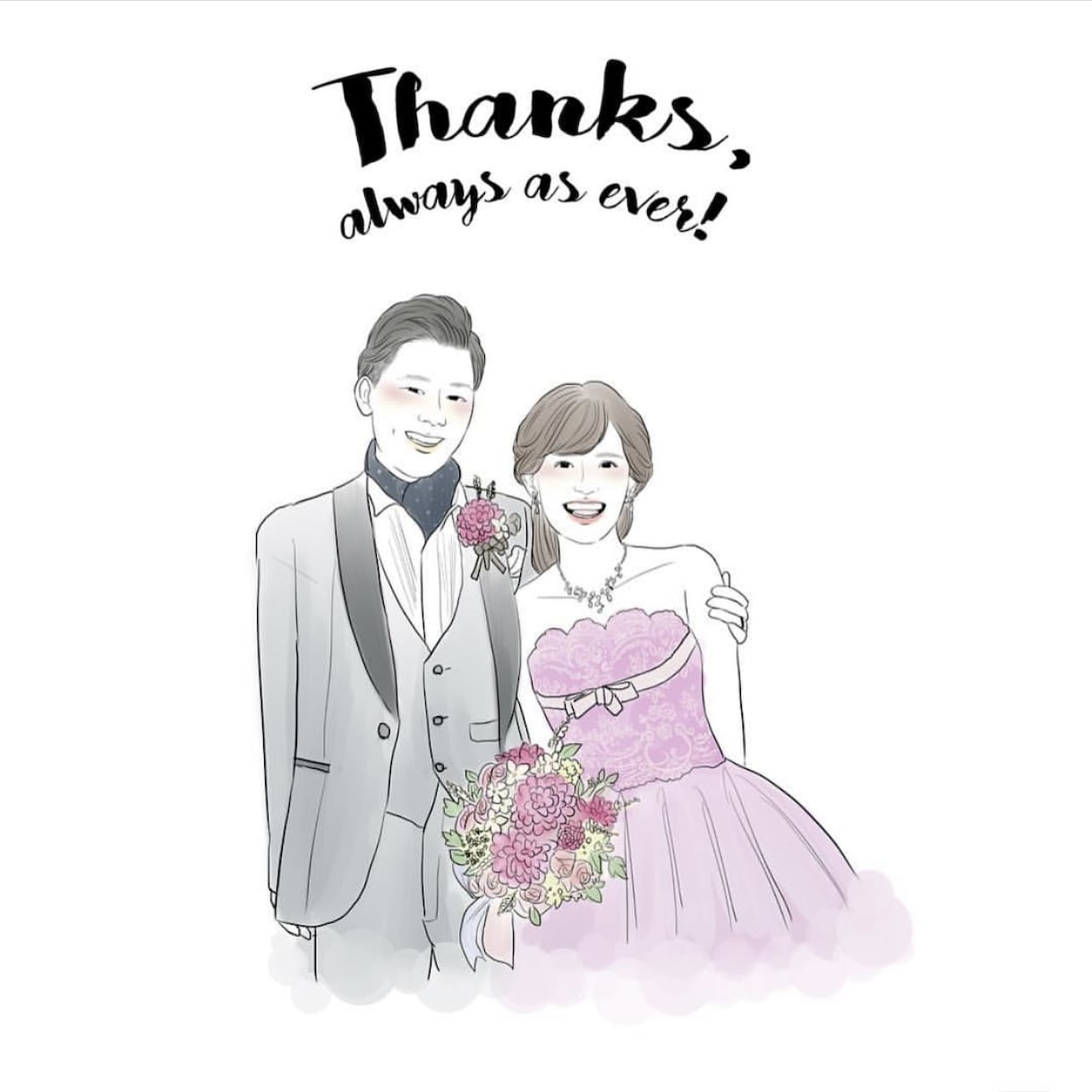 おしゃれなウェディング　ウェルカムボードを描きます 繊細なタッチと柔らかな雰囲気のウェルカムボードを描きます＊ イメージ7