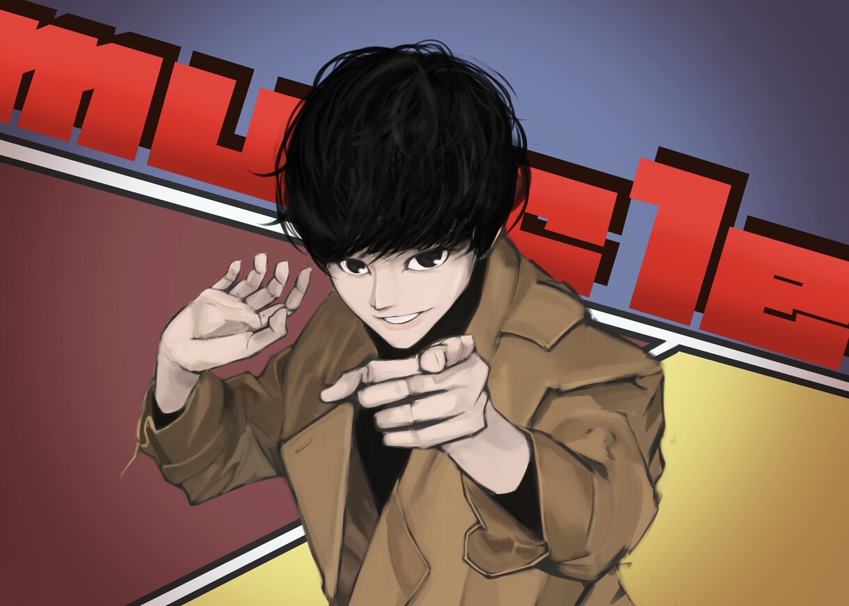 厚塗り風の塗り方でイラストを描きます あなただけのかっこかわいい作品を描きます。 イメージ4