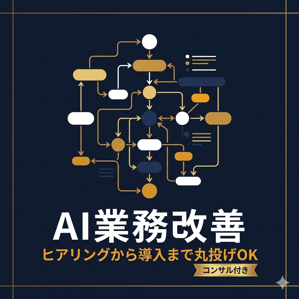 丸投げOK AIで業務をまるごと効率化します 何をどう自動化すればいいの…そんな方こそお任せ下さい！ イメージ1