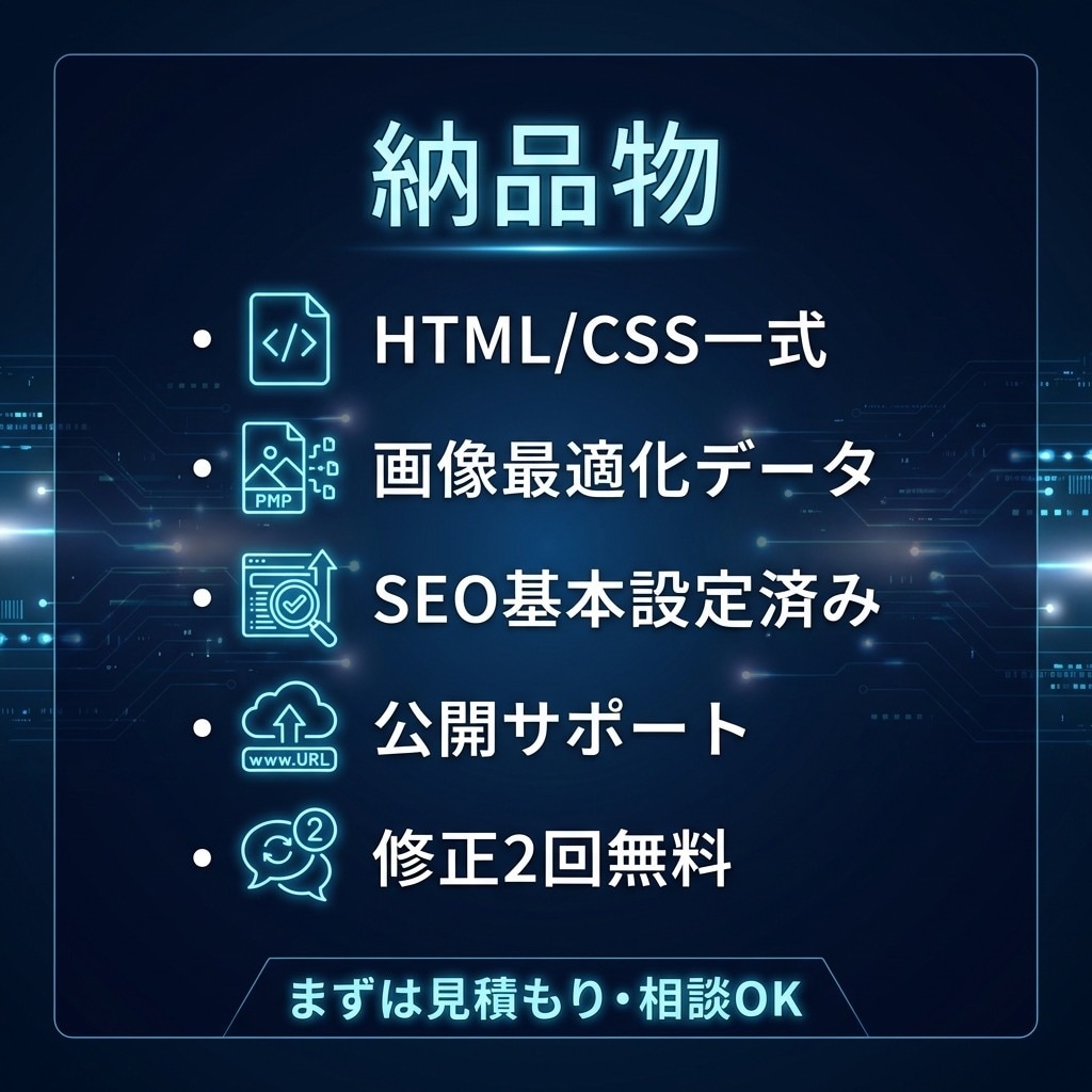 Figmaを忠実＆高速実装します 売れる構造を壊さない実装、表示速度最適化込み！ イメージ8
