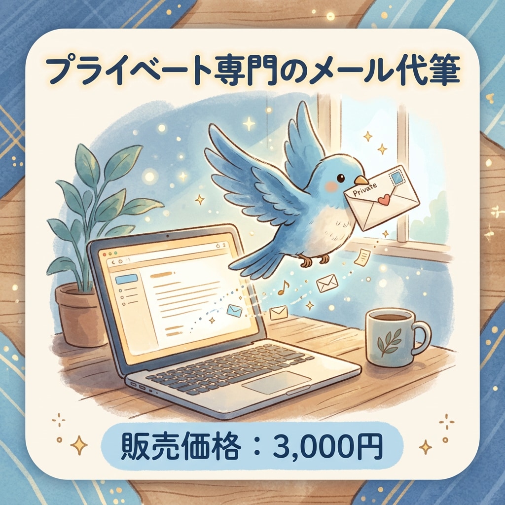 あなたの言葉にならないその想いを代筆いたします プライベート専門の文章代筆サービス イメージ1