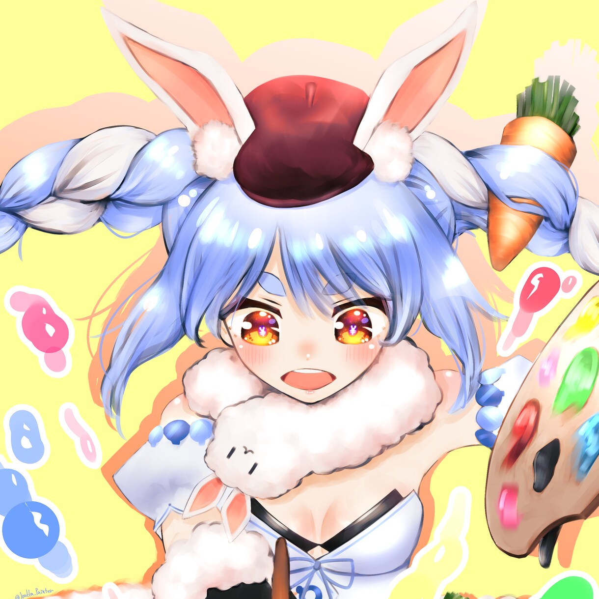 オリジナル/二次創作　SNS向けアイコン描きます SNSやブログ向けのキャラクターアイコンを製作いたします！ イメージ4