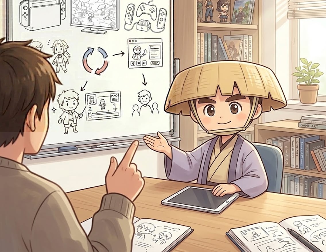 ゲーム企画のアイデア整理をお手伝いします 「これでいいのか分からない」状態から整理します イメージ1