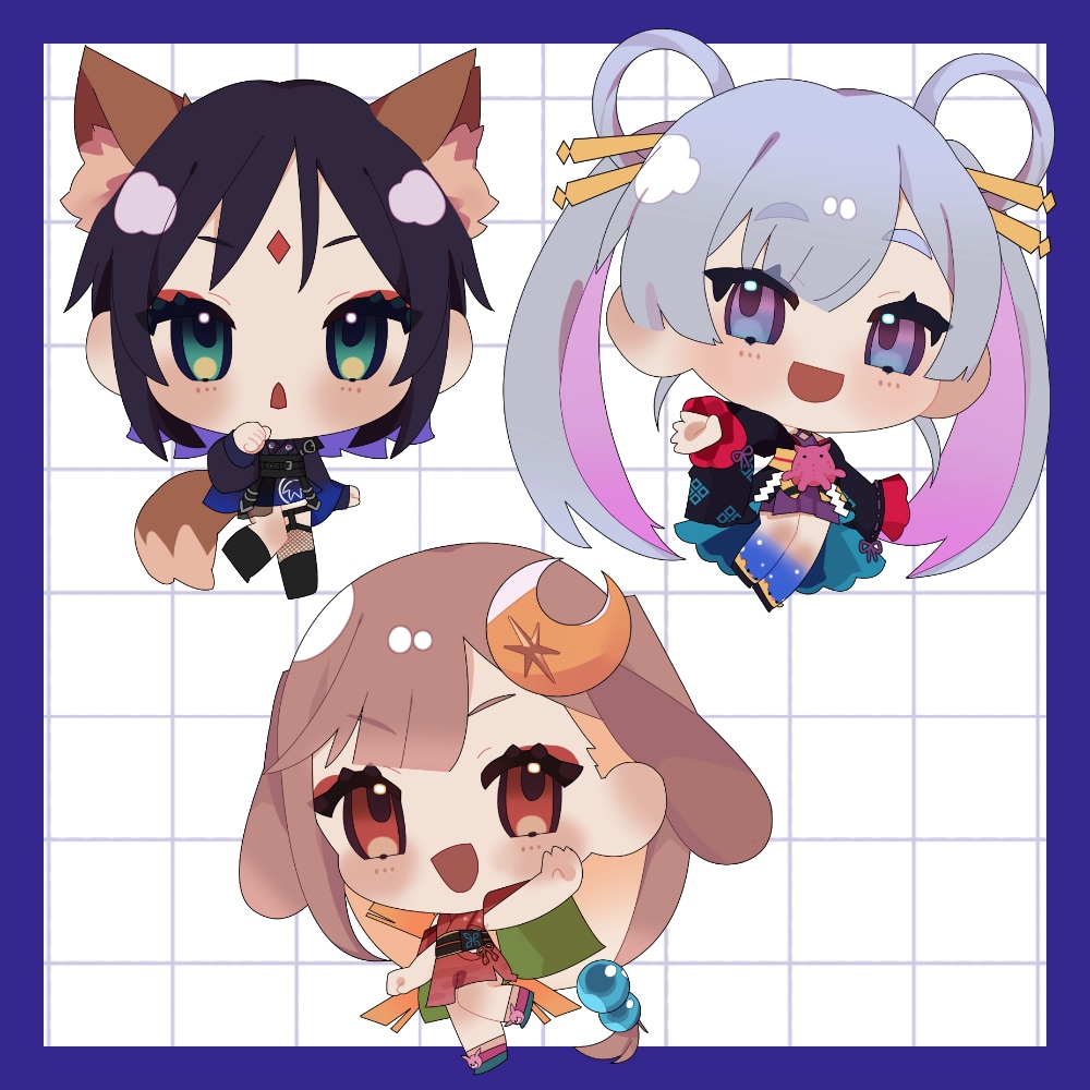 商用利用OK！SDキャラクターイラスト制作します Vtuberさん、活動者さん、いかがでしょうか？ イメージ6