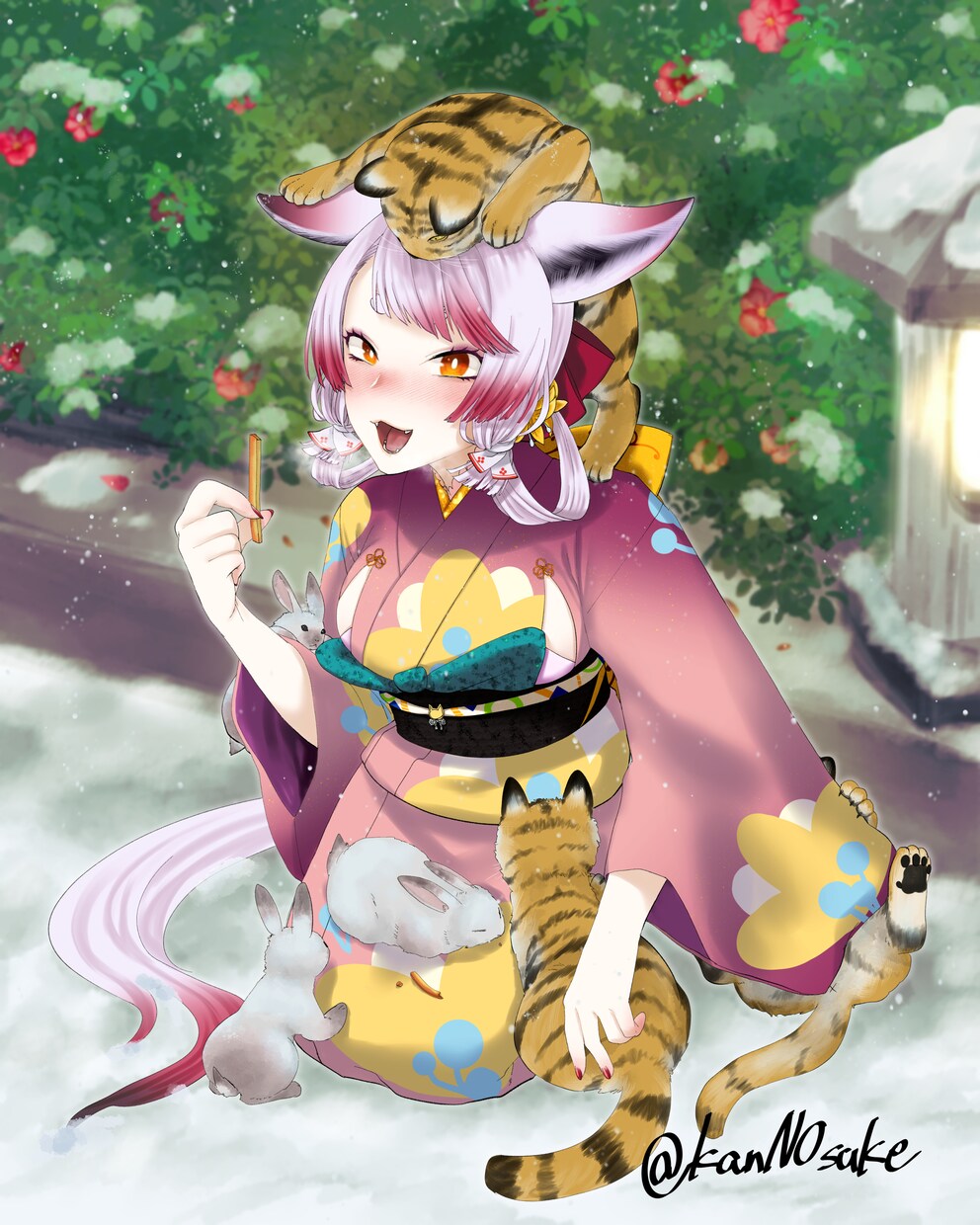上半身のカッコ可愛いイラスト描きます ぱっと目を引くようなアイコンやサムネイルにしませんか？ イメージ8