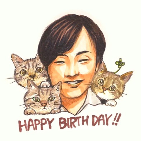 猫ちゃん描きます 1匹1匹個性豊かに作成致します♪ イメージ2