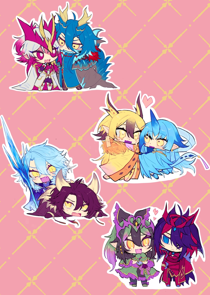 デフォルメイラスト描きます SNSや動画等でつかえるデフォルメキャライラスト！ イメージ2