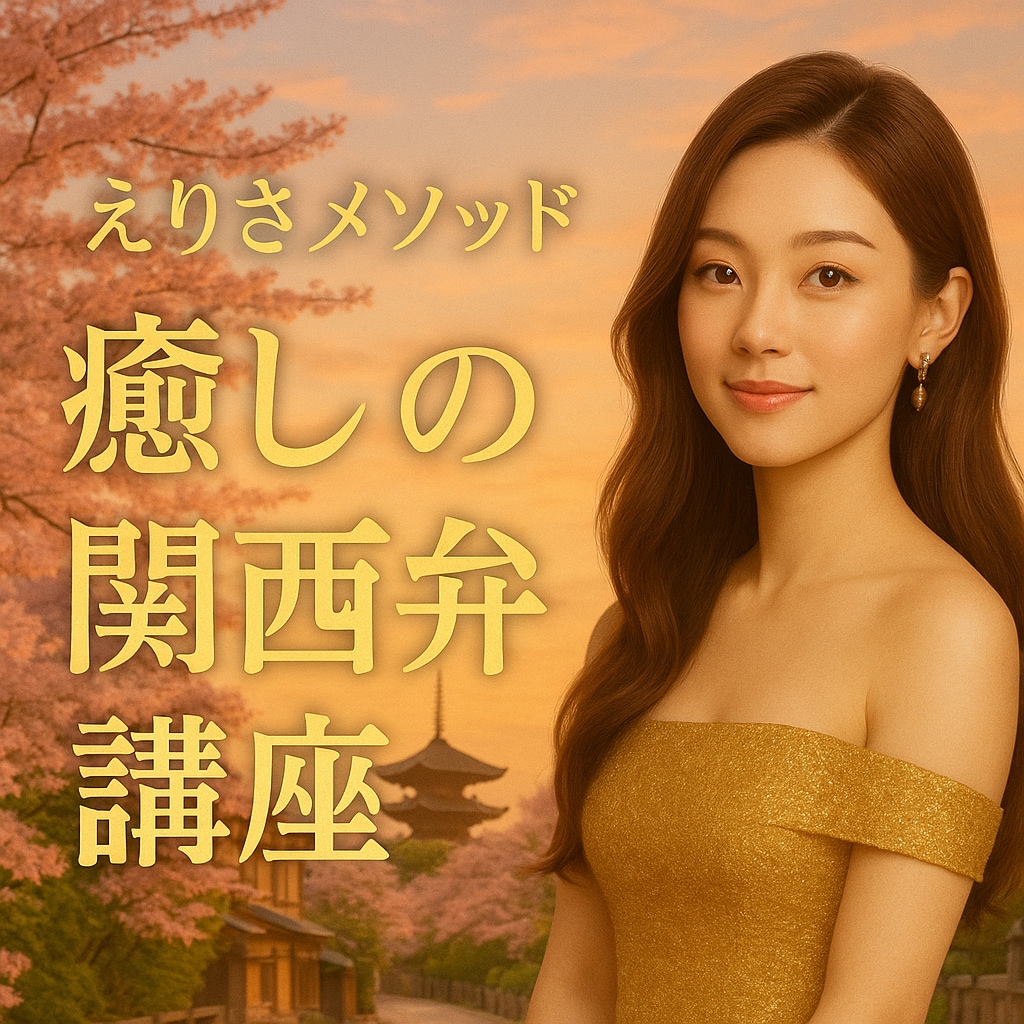 癒しの関西弁講座♡えりさメソッドで習得できます 癒し系で楽しく関西弁のレクチャーします。翻訳！（笑）もOK イメージ3