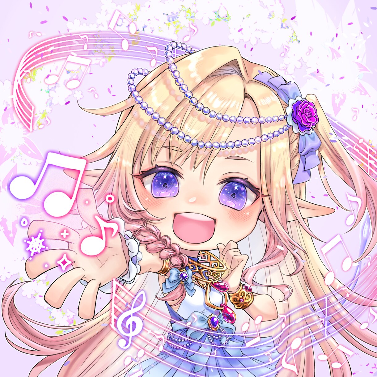 目を惹くアイコンイラスト制作します SNS向けのアイコン、ヘッダー★等身からデフォルメまで★ イメージ4