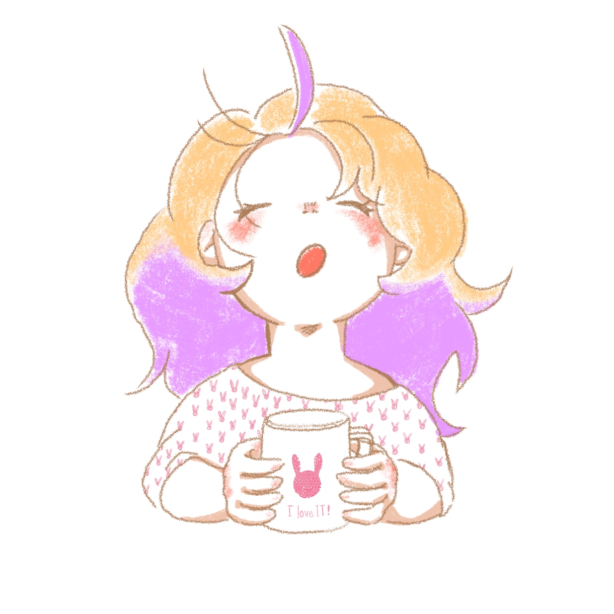 かわいい手描き風のイラスト•アイコン作成します ふわっとしたイメージからでも0K♪似顔絵やアイコンなど！ イメージ2