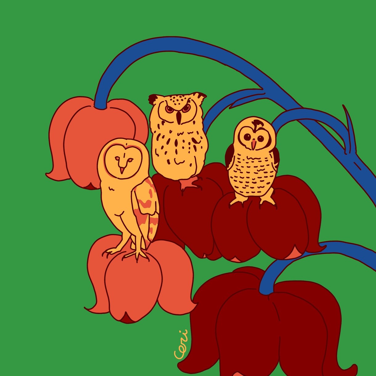 ポップな飾れる絵描きます 目の引く配色のポップイラスト、動物やファッションが得意です！ イメージ8