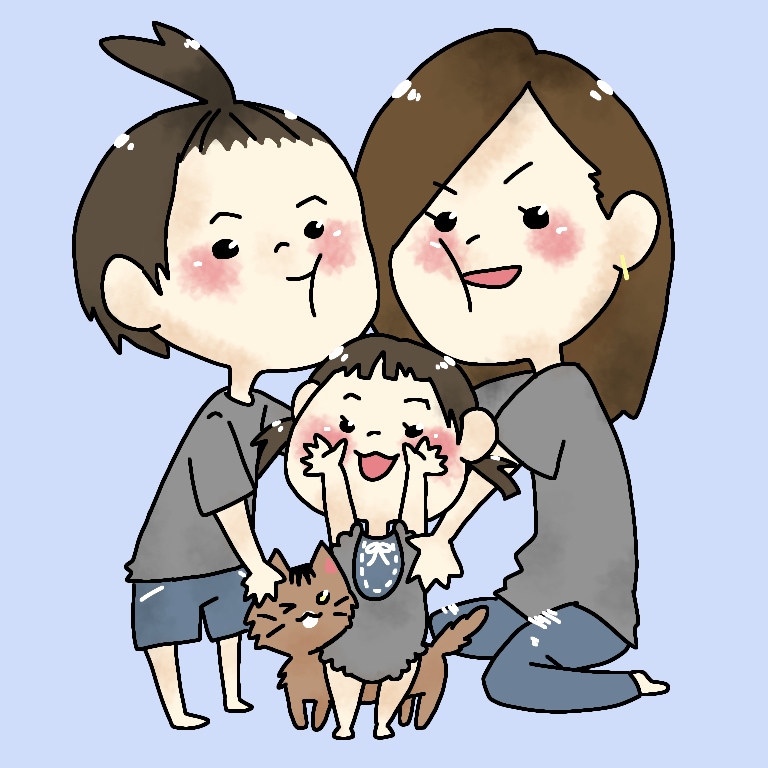 ほんわかテイストで家族の似顔絵描きます 家族の記念や何気ない毎日、大切にイラストにします イメージ2