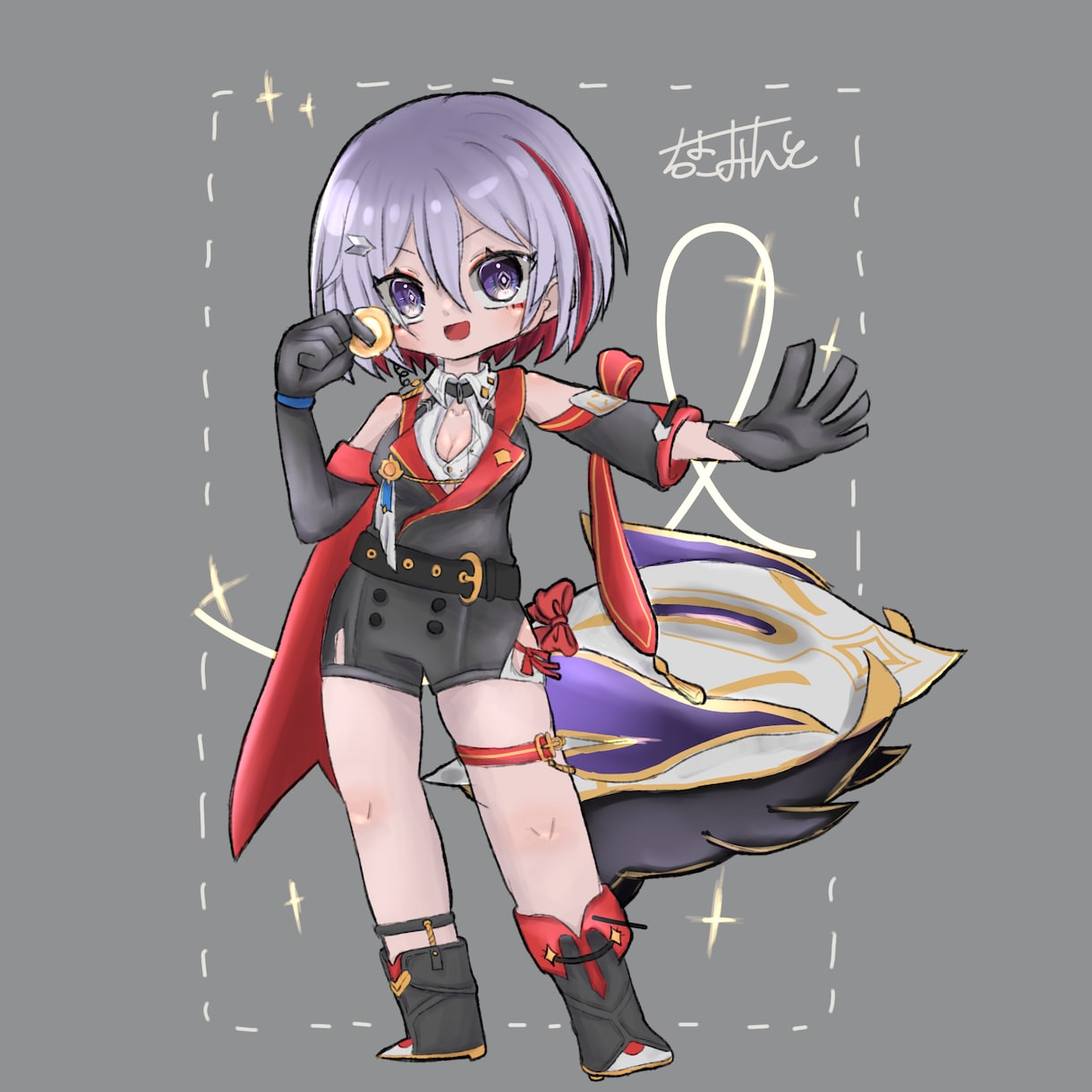 デフォルメキャラ描きます オリジナルから既存のキャラをデフォルメキャラで描きます！！ イメージ1