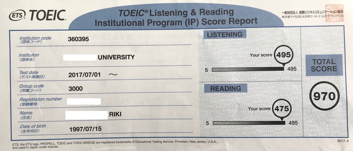 あなたの英作文（TOEIC,英検など）を添削します 海外に17年間住んでいた帰国子女があなたの英作文を完璧に イメージ2