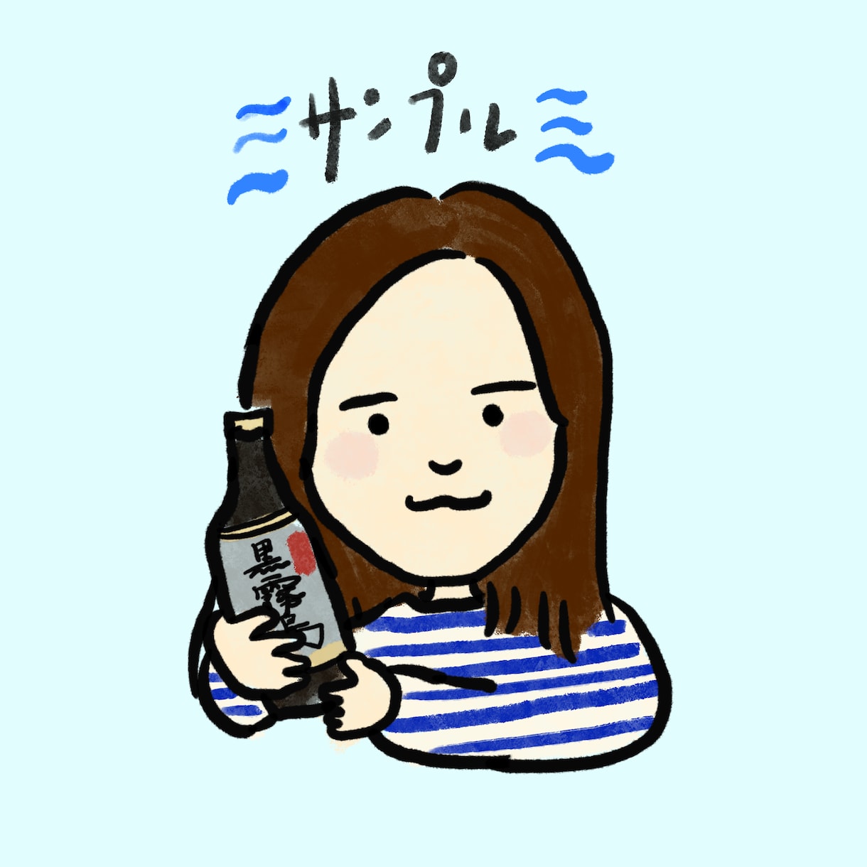 アイコン用の似顔絵描きます ゆるくて、あたたかい似顔絵をお届け！ イメージ3