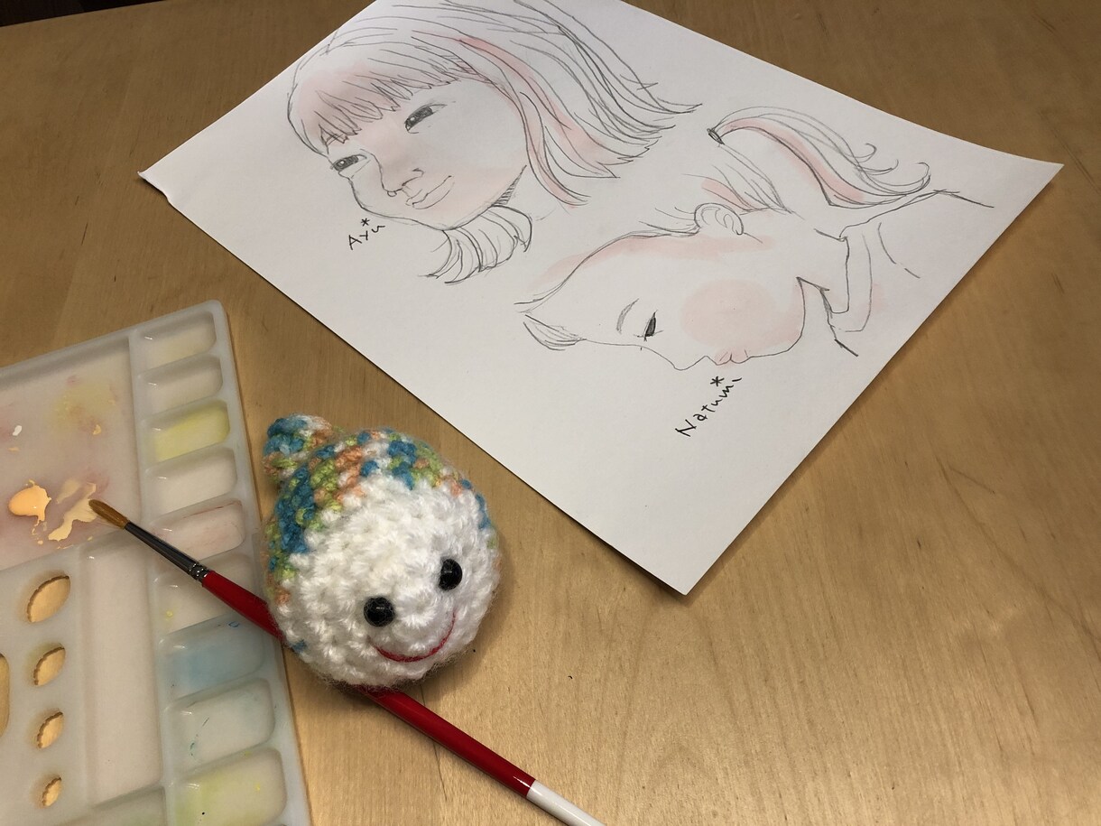 手描きイラストのチラシ作成します 手描きイラストのはいったココロが伝わるチラシ作ります イメージ1