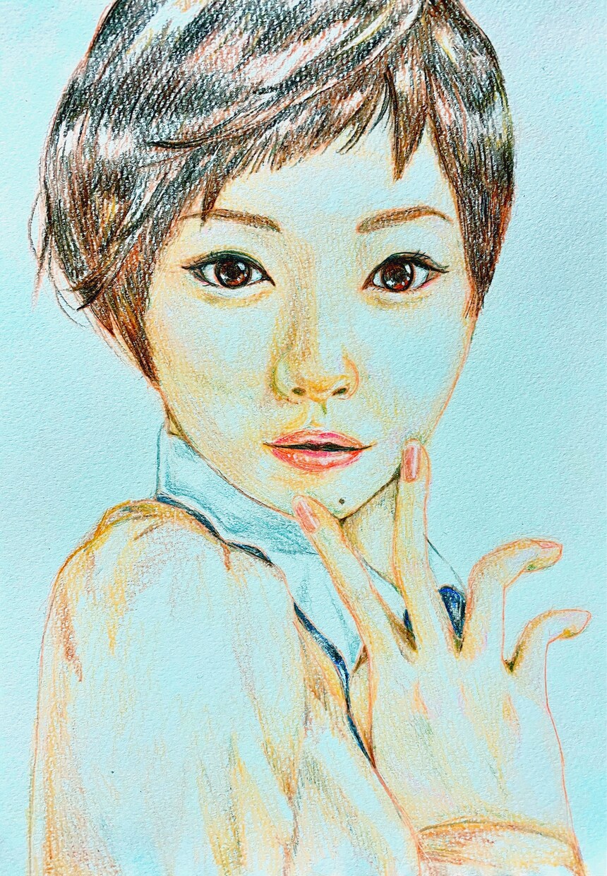 色鉛筆で似顔絵描きます あたたかみのある作品を提供します イメージ4