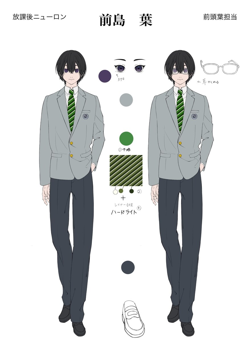 VTuber小説ゲーム等のキャラデザ立ち絵描きます 色気あるかっこいい、美しい、かわいい男子メイン！ イメージ6