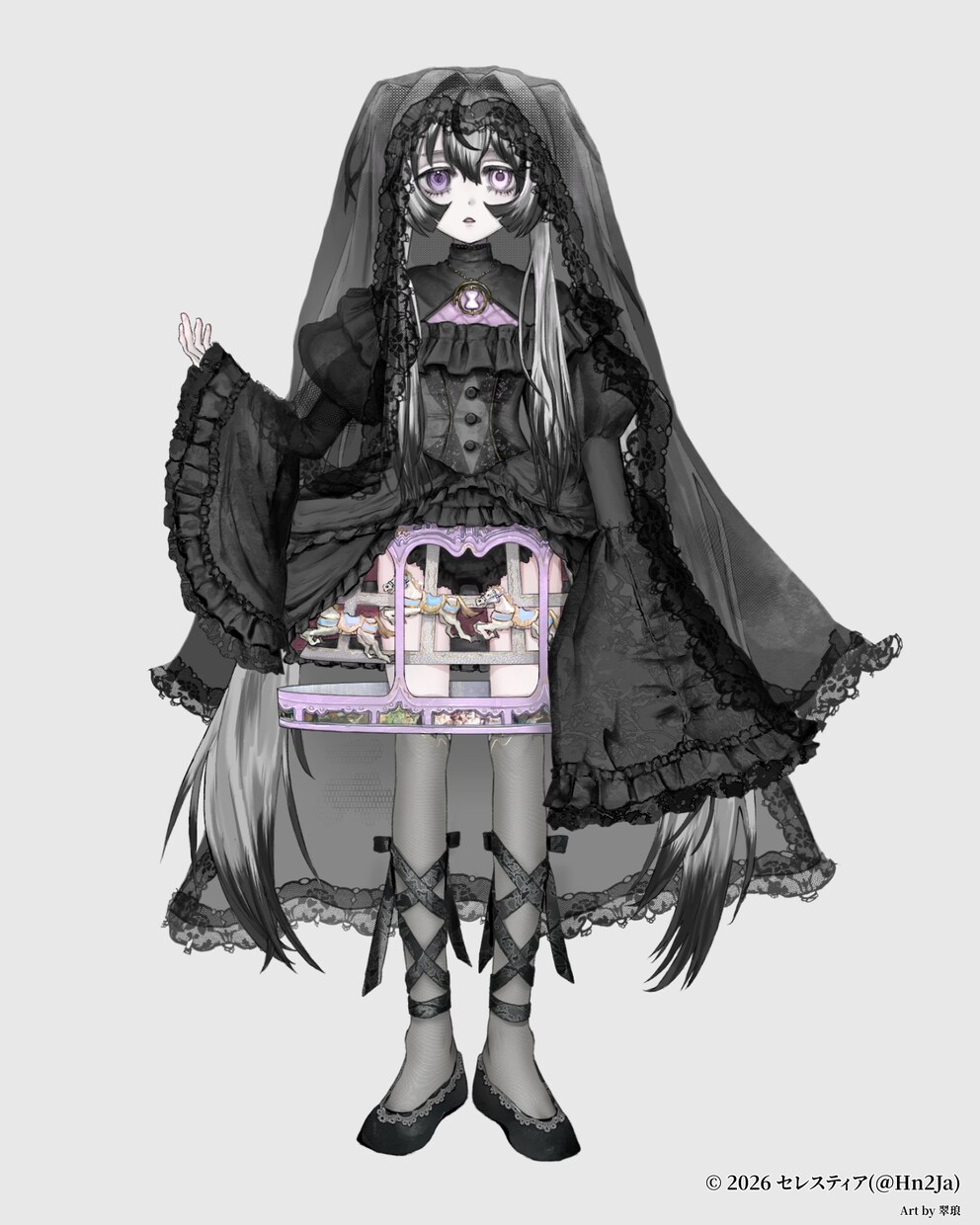 TRPG等のイラスト描きます VTuber、Vライバー様アバター、TRPG用立ち絵等 イメージ2