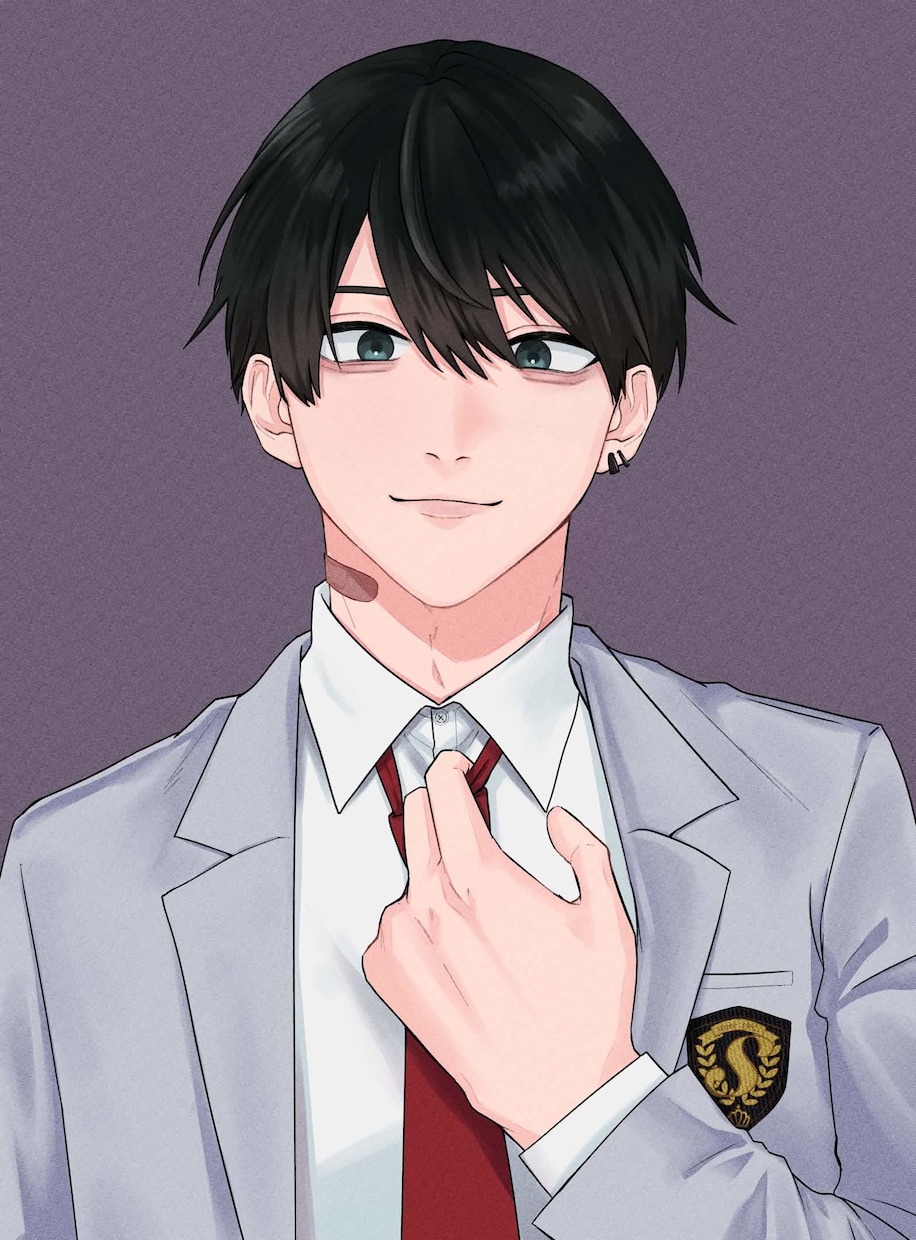 イケメン！SNSアイコン用イラスト描きますます SNS・配信用アイコン制作｜相談OK イメージ1