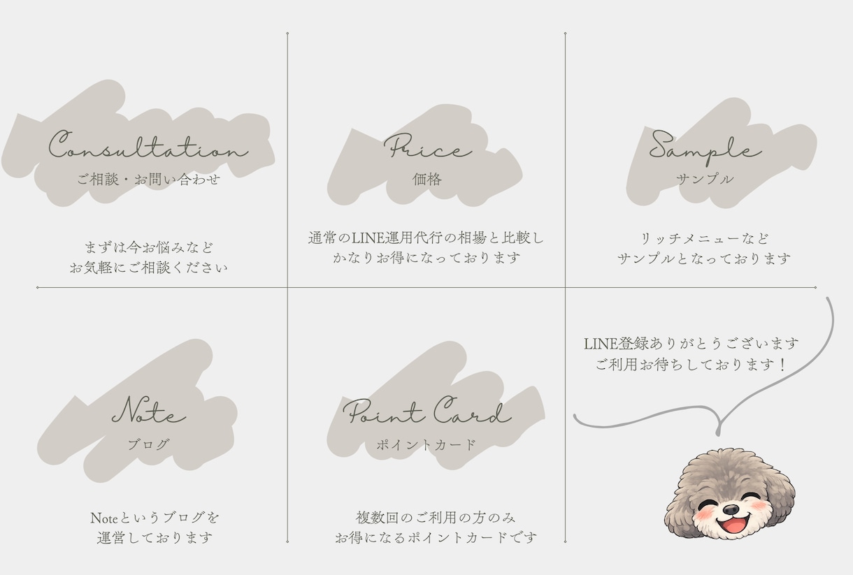 LINE構築・LINE運用代行承ります 公式LINE活用相談、運用、構築全てお任せください！ イメージ5