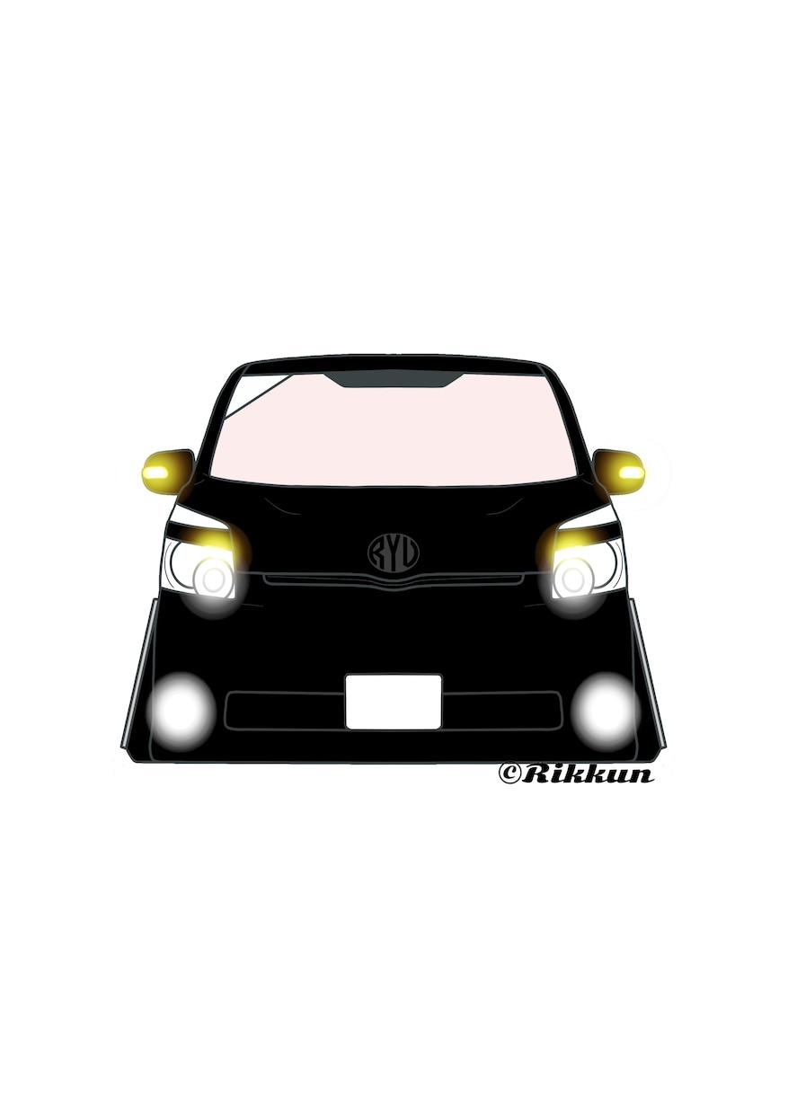 大切な愛車をポップなイラストに致します あなたの愛車をイラストにしませんか！？ イメージ1