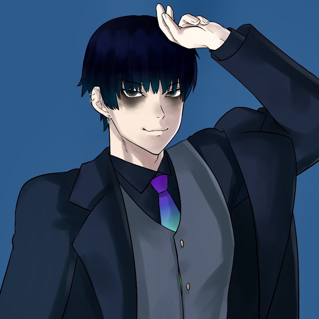 治安悪めのアイコン描きます 治安の悪そうなキャラ(バストアップ)を描きます イメージ3