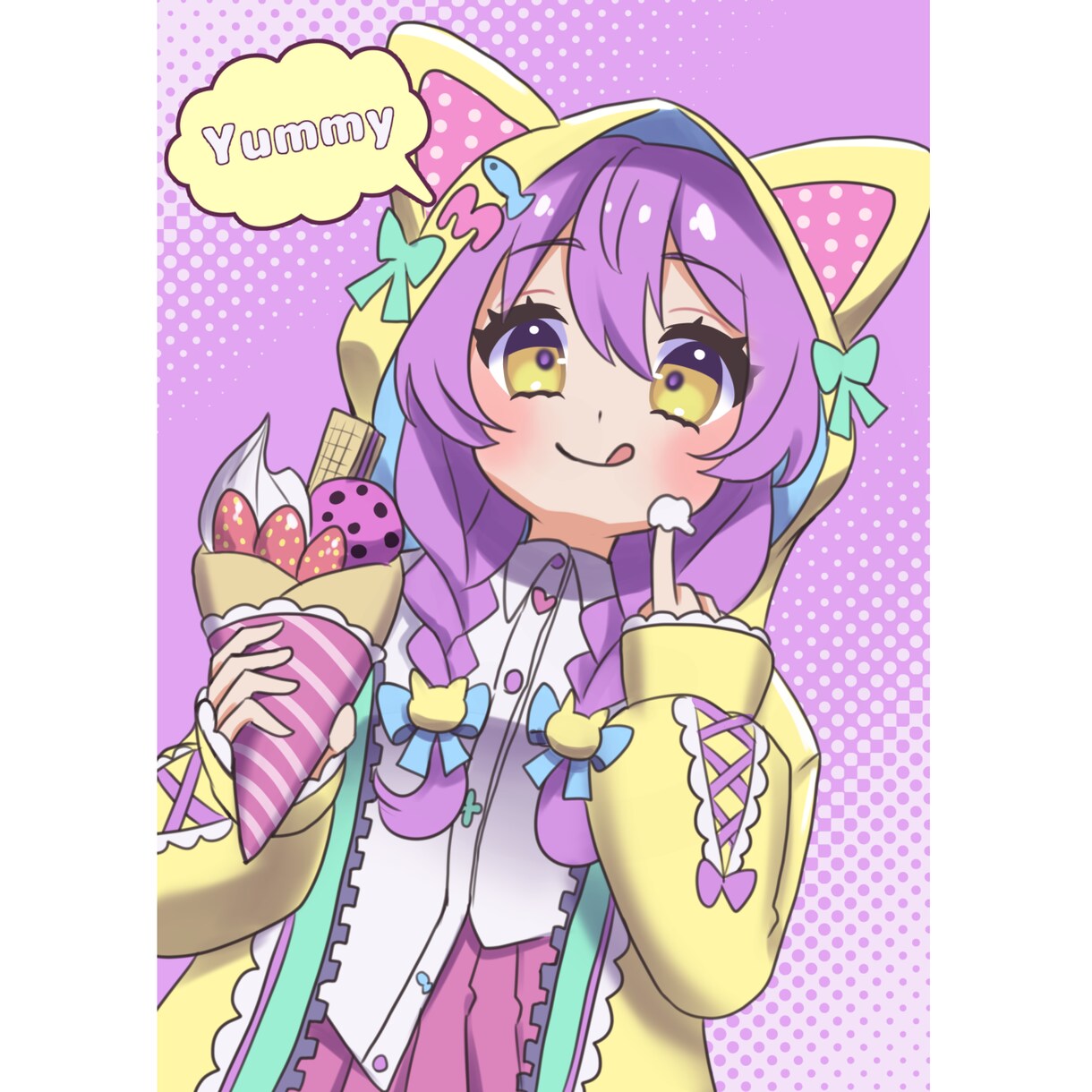 かわいいラフイラスト描きます どんな場面でも使える可愛いラフイラストです イメージ3