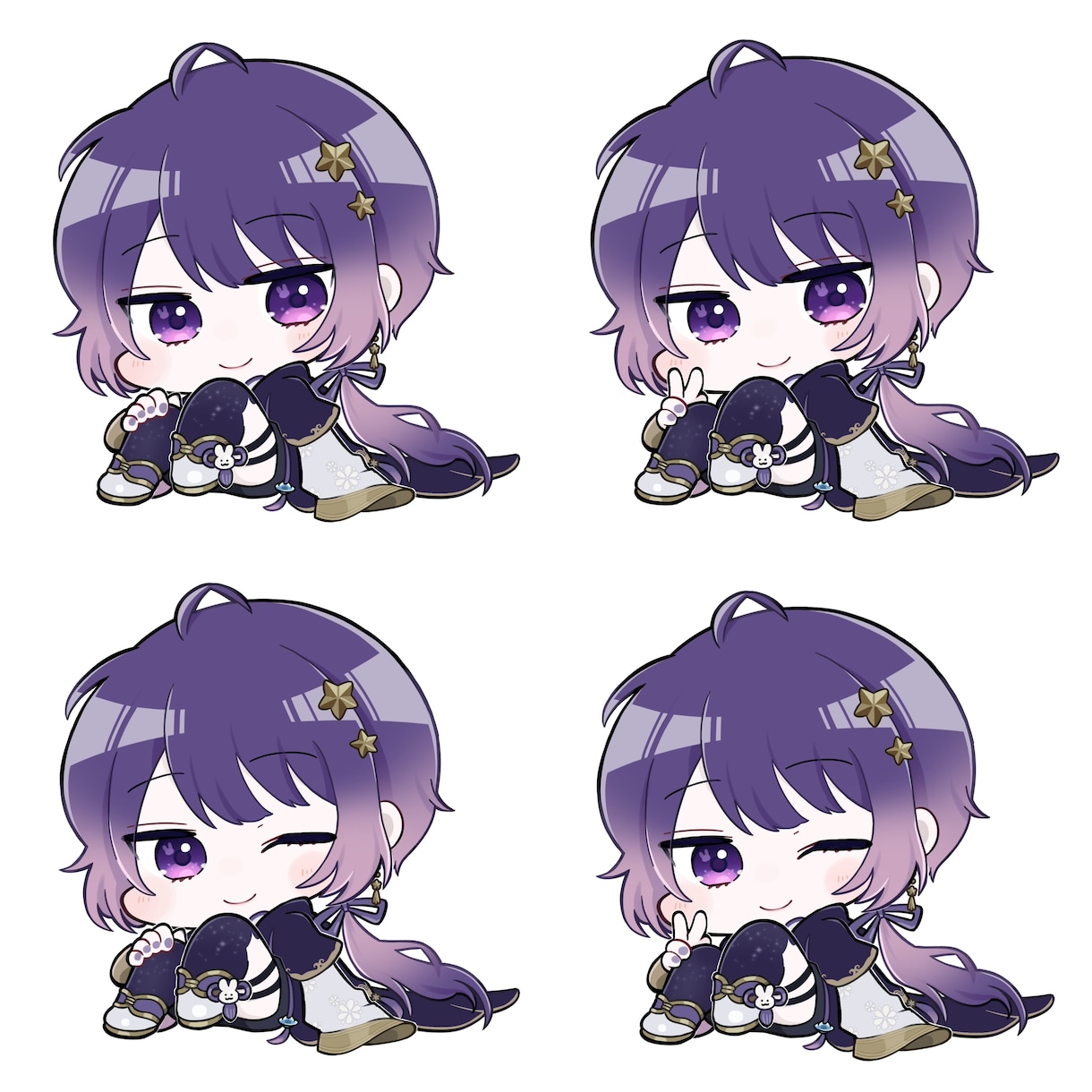 好きを詰め込んだデフォルメキャラアイコン作成します メイキング動画付き！SNSで自慢できる♡個性アイコン イメージ7