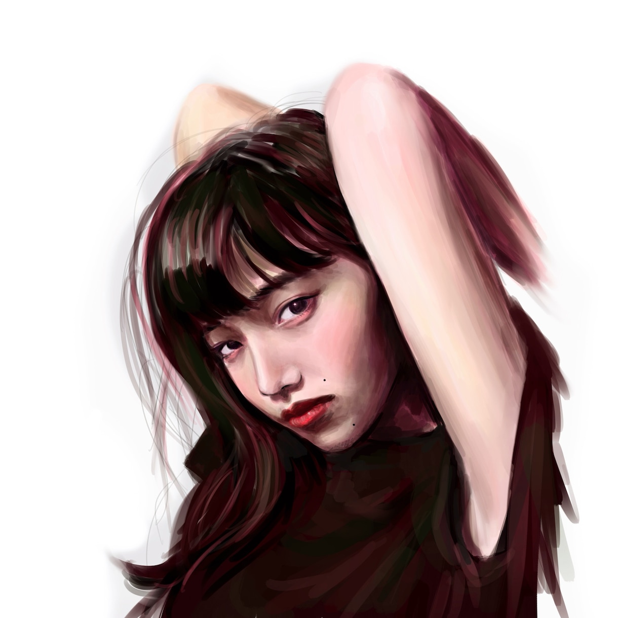 かっこいいクールなリアル系の似顔絵を描きます 家族、友人、推しにクールな似顔絵をプレゼントしてみませんか？ イメージ10