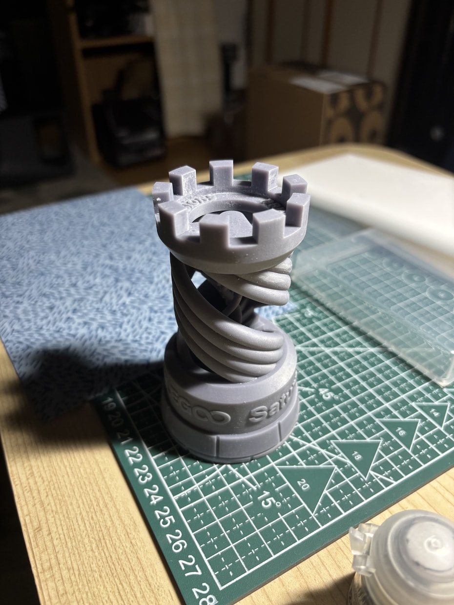 光造形3Dプリント代行いたします お手持ちの3Dモデルデータをレジン3Dプリンターで出力します イメージ1