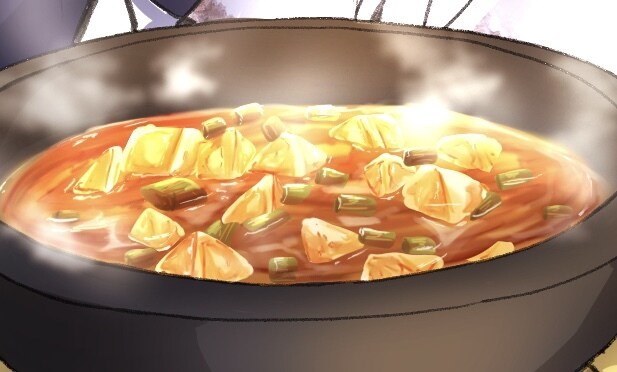 動画の挿絵やメニューに！食欲そそるゴハン描きます どんな料理も思わず食べたくなるアニメタッチの料理にします！ イメージ6