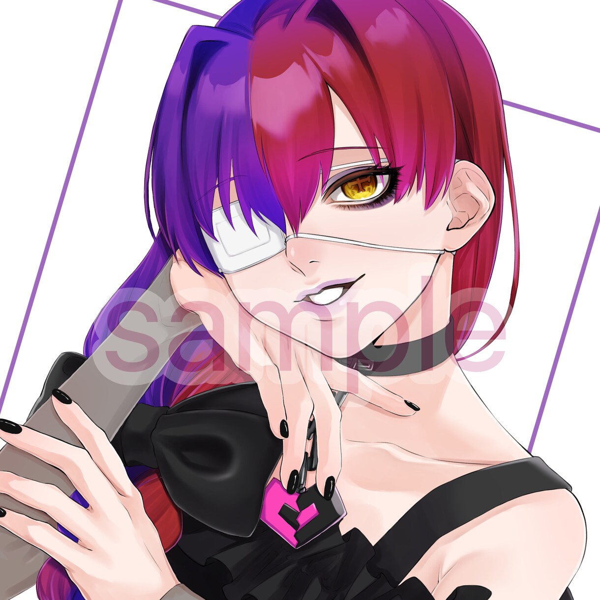 SDから一枚絵まで幅広く描きます 有名企業VTuberの配信サムネ採用経験あり、納品実績あり イメージ3