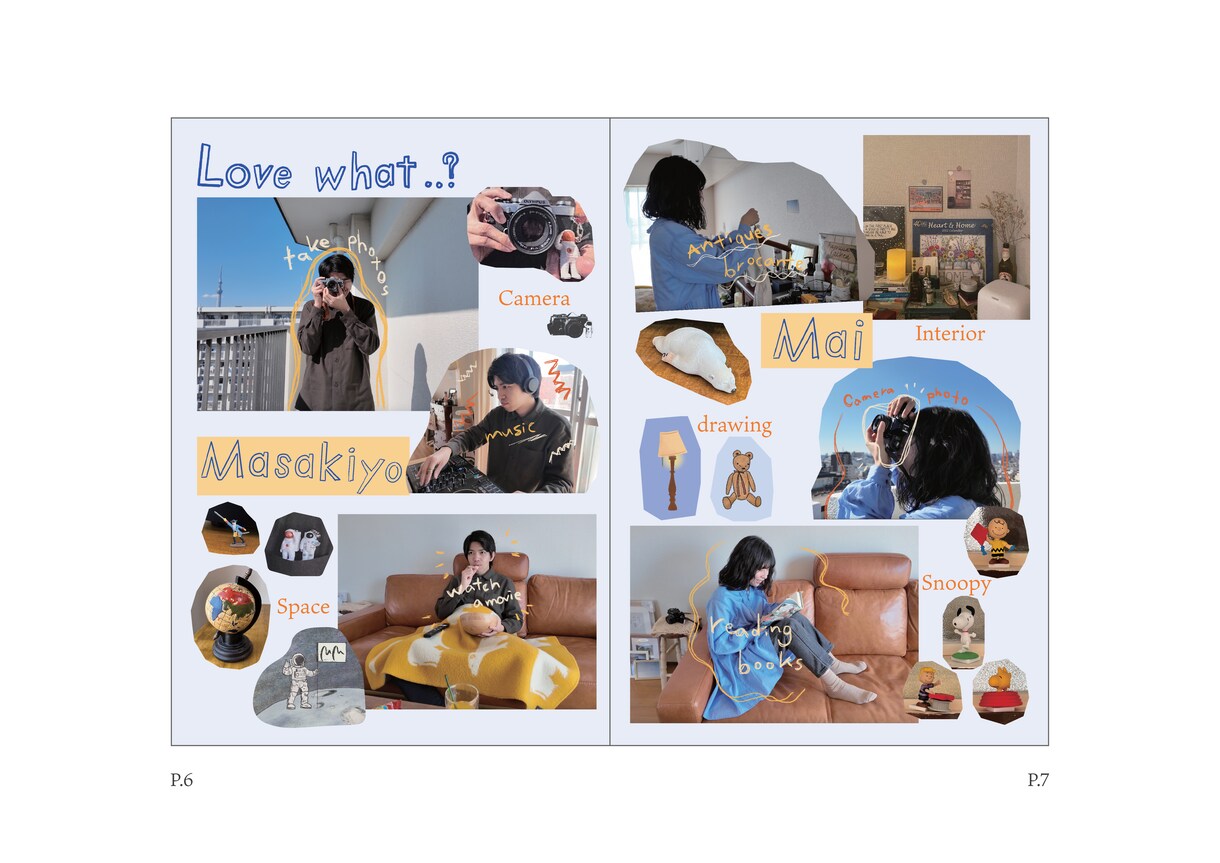 I アンティーク調 Iプロフィールブック作成します パリの アンティーク デザイン☺︎(印刷込30部から) イメージ5