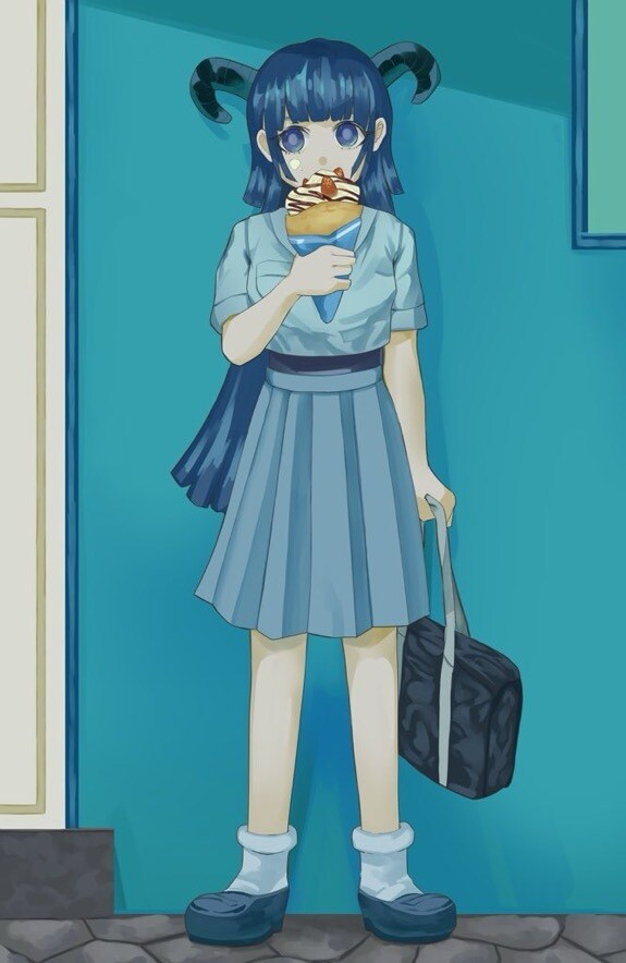 即日納品可！イラスト制作します 可愛くってちょっぴりダークな絵柄でお届けします イメージ8
