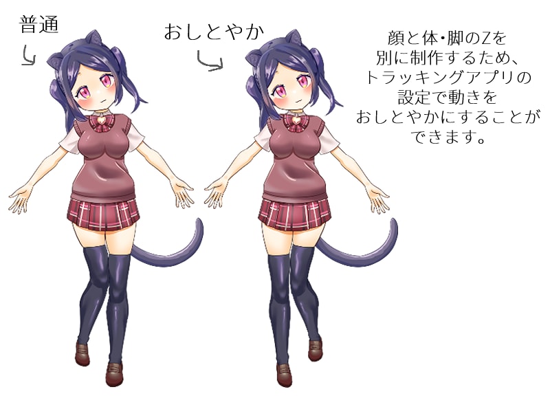 滑らかなLive2Dモデル一括で制作いたします 立ち絵持ち込み可！現在先着2件まで15,000円OFF イメージ4