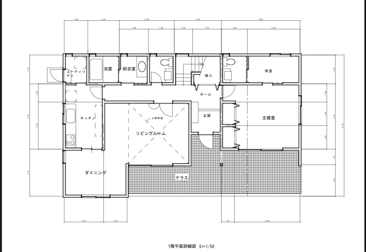 JW_CADで図面の作図、修正します 女性ならではの視点で丁寧に作図、トレースをいたします。 イメージ2