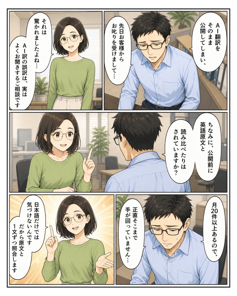 英語→日本語のAI翻訳をプロが原文を見て校正します 翻訳歴21年。誤訳・訳抜け・数字の間違いまで確認 イメージ8
