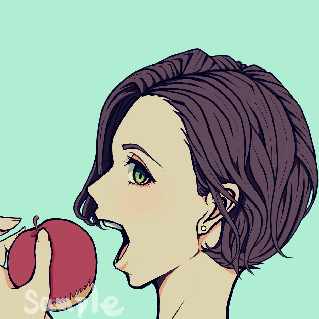 SNSアイコン制作します 可愛いくてカッコいいアイコン描きます イメージ3