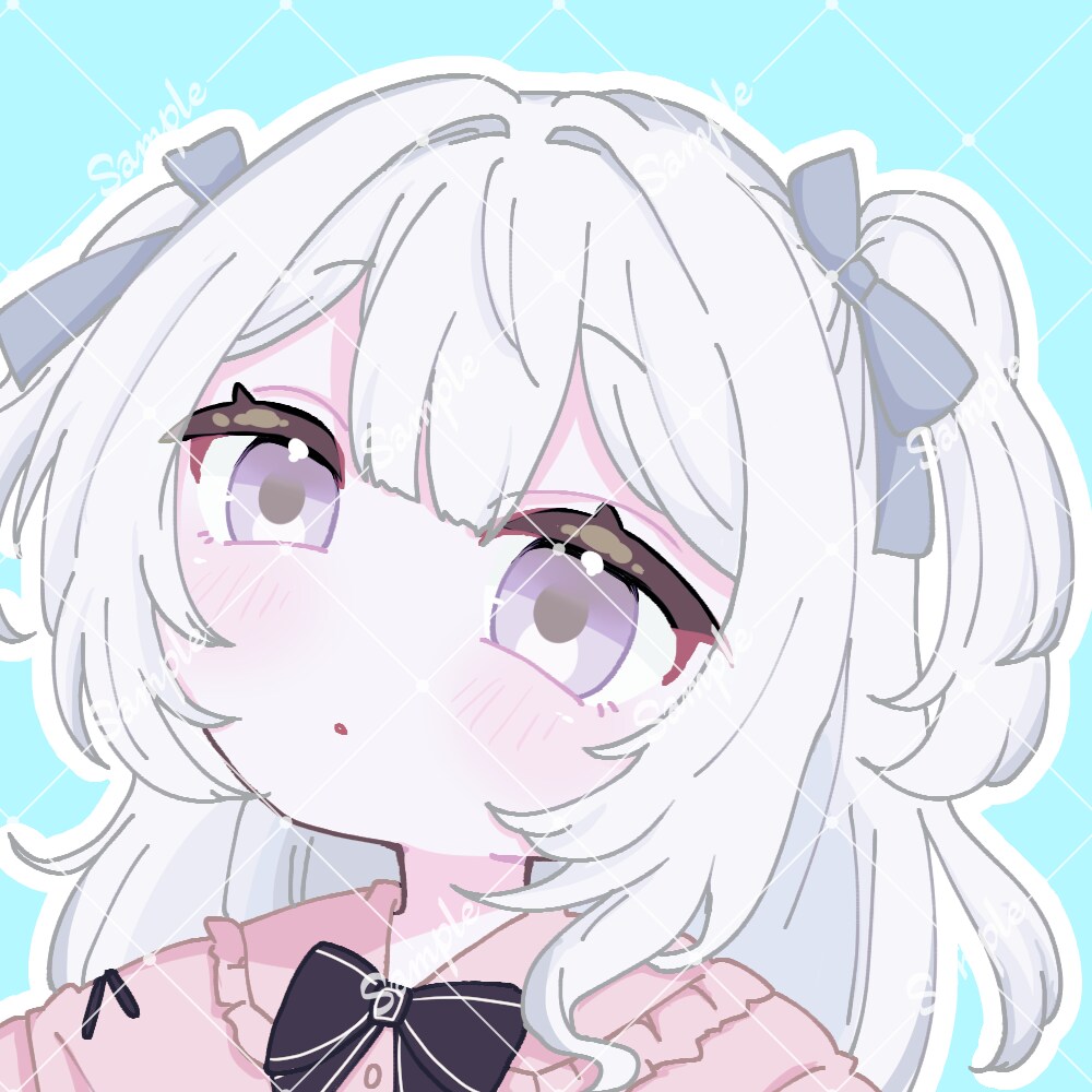 ゆめかわ・やわらか塗りデフォルメアイコン制作します ふんわり雰囲気で可愛く描きます イメージ1