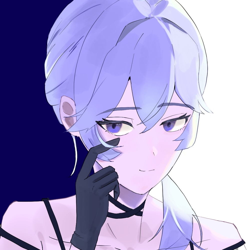 雰囲気のあるSNS向けアイコンを描きます 光と背景でかっこいい・かわいいイラストに仕上げます イメージ3
