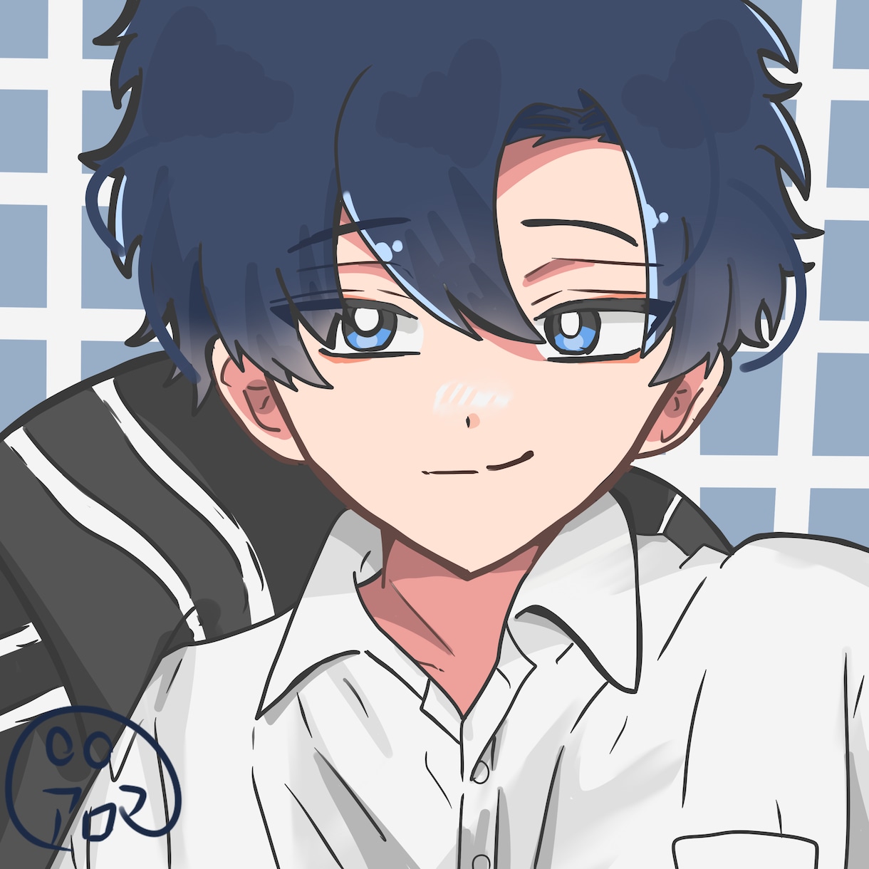 SNS用アイコン可愛い×クールなミニキャラ描きます SNS映えするオリジナルイラストを描きます イメージ1