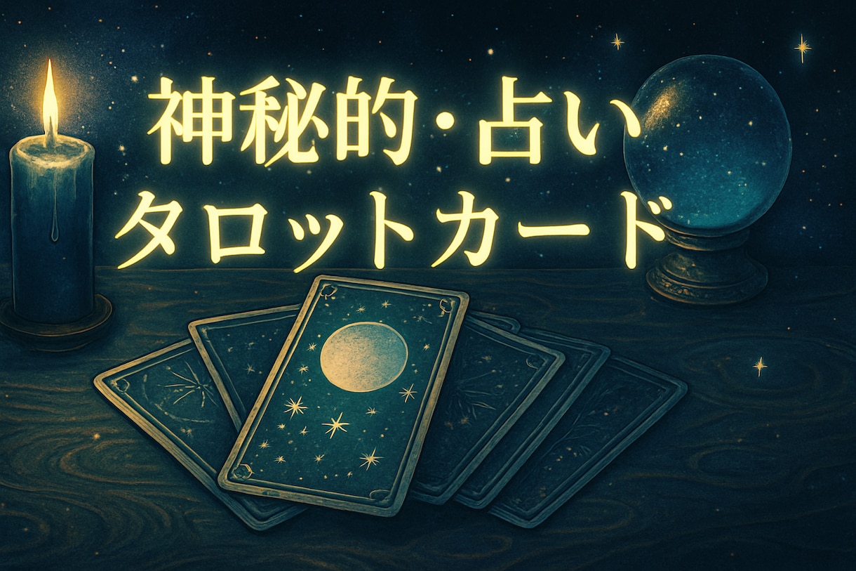 迷いや不安に光　タロット 遠隔ヒーリングで導きます カードとヒーリングで迷いに光を灯します イメージ1