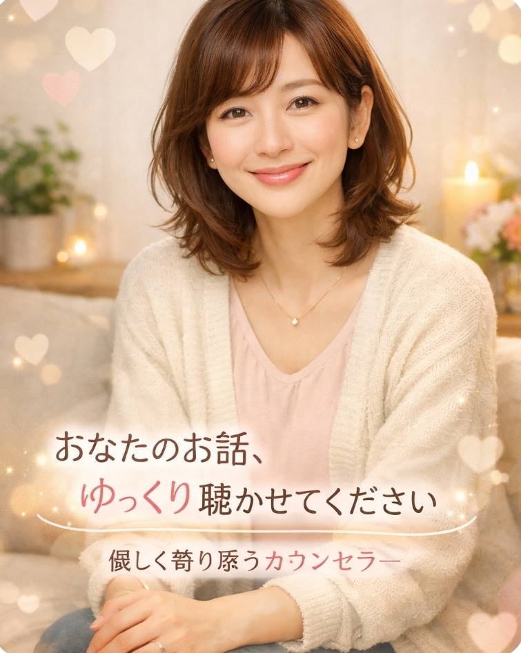 寄り添いお話しをうかがいます テキストメッセージの交換で愚痴をお聴きします イメージ1