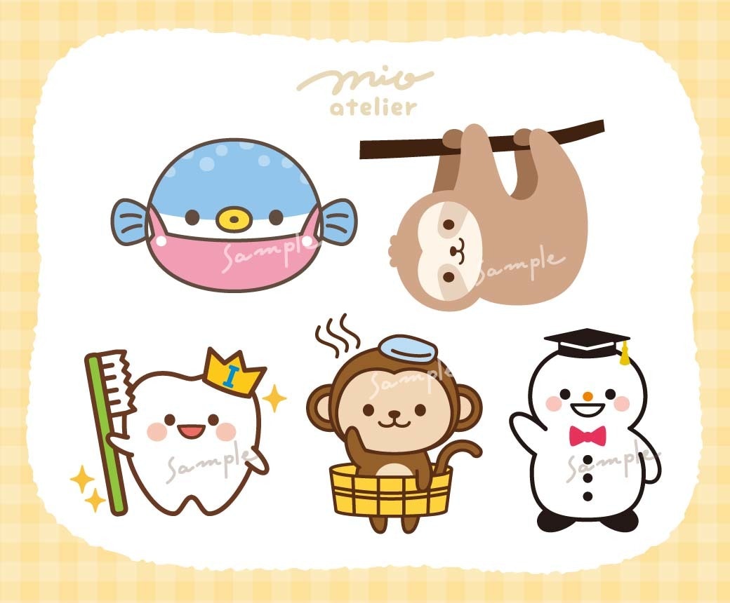 ゆるくて可愛い！親しみ感UP！動物アイコン描きます SNS,ブログをあなただけのオリジナルで♪ イメージ6