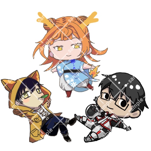 ミニキャラ描きます オリジナルのかわいいミニキャラ描きます！ イメージ6