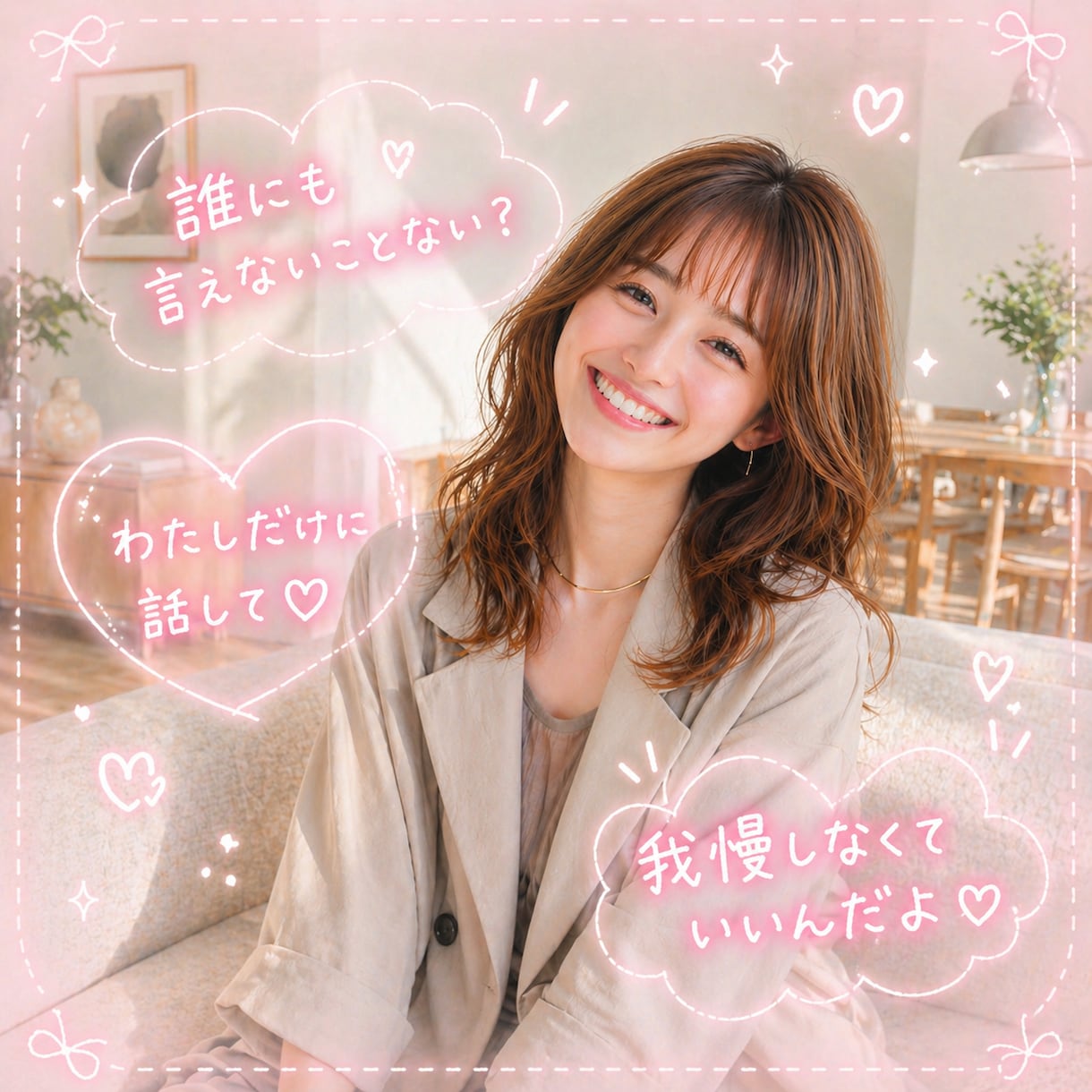 今すぐ電話OK♡なんでも相談・愚痴・話相手なります ・恋愛相談・電話相談・不安・話し相手・雑談・愚痴 イメージ3