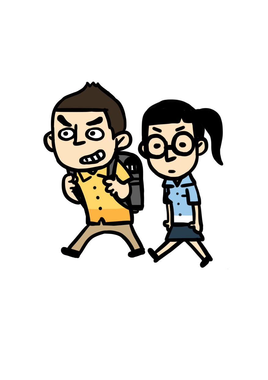 かわいいカットイラスト描きます 少し毒味のあるキャラクターや世界観が得意です。 イメージ2