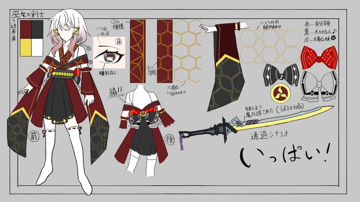 貴方のイメージをキャラクターにします 現役のイラスト専門学生が本気で要望に答えます イメージ9