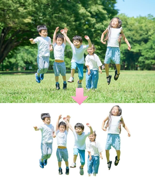 ５枚まで画像の「白抜き」「不要部分の削除」します ５枚まで画像の「白抜き」「不要部分の削除」 イメージ6